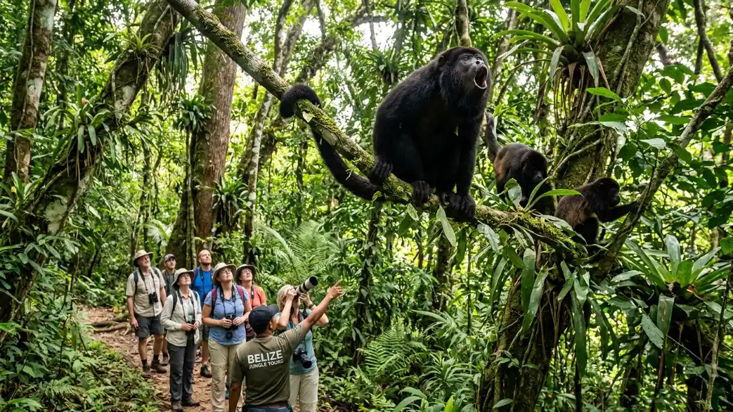 10 Best Wildlife Encounters In Central America 6 Experience Howler Monkeys in the Jungles of Belize