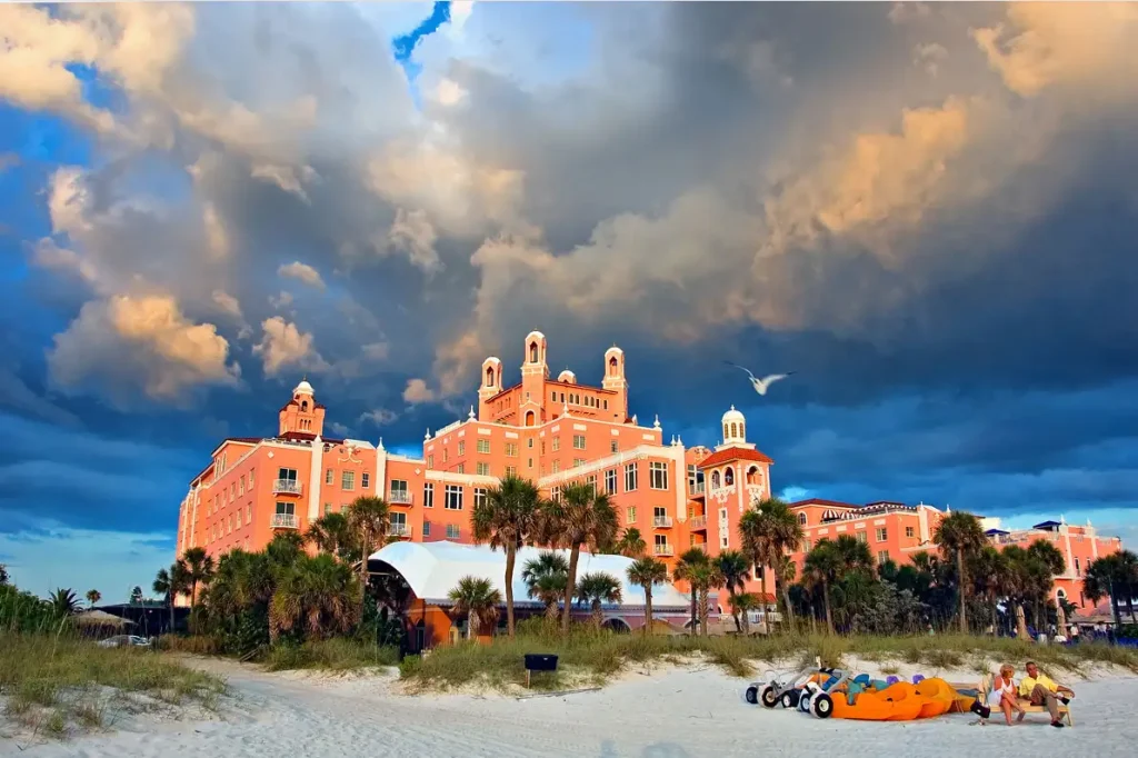 10 Best Florida Beach Resorts For Family Vacation 6 The Don CeSar in St. Petersburg