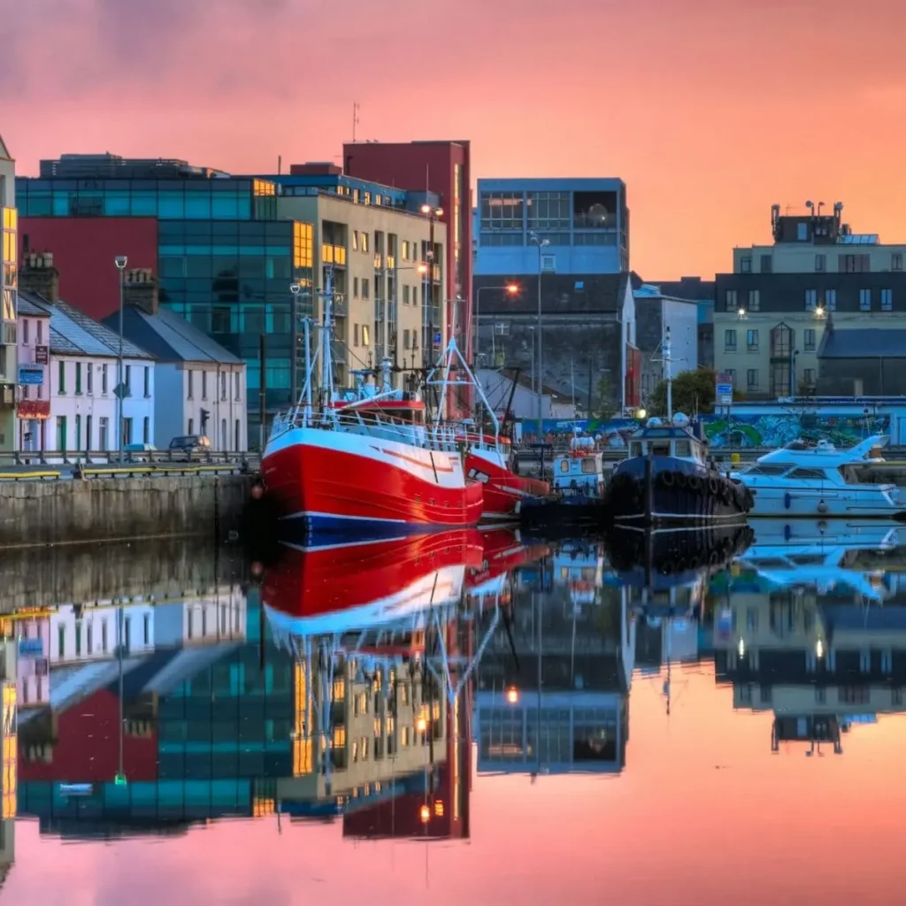 Galway City in the Republic of Ireland