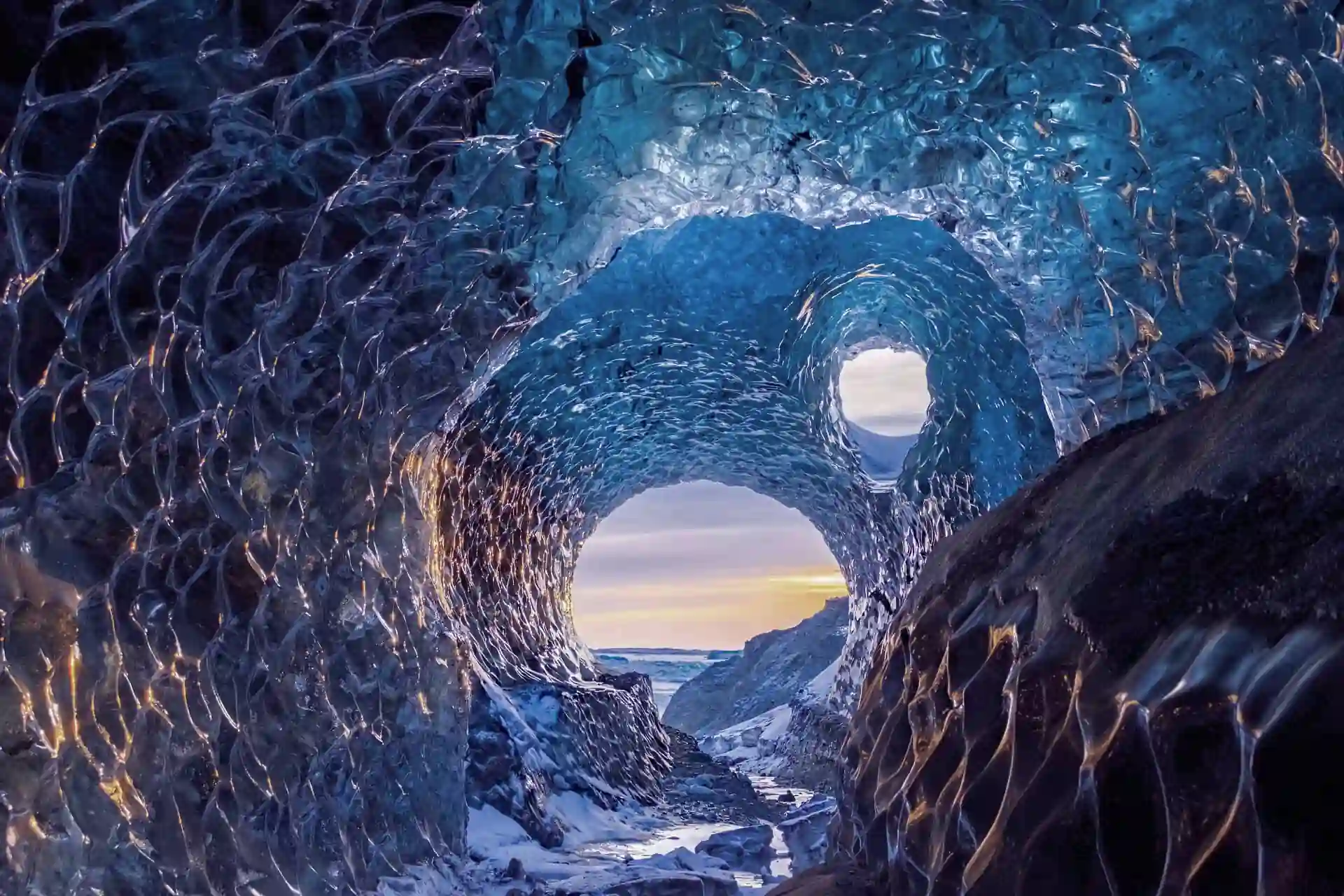 10 Best European Countries to Visit in December This Year 10 The Vatnajökull ice caves in Iceland