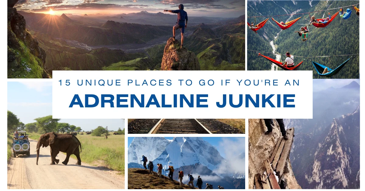 15 Unique Places to Go If You’re an Adrenaline Junkie (With Photos)