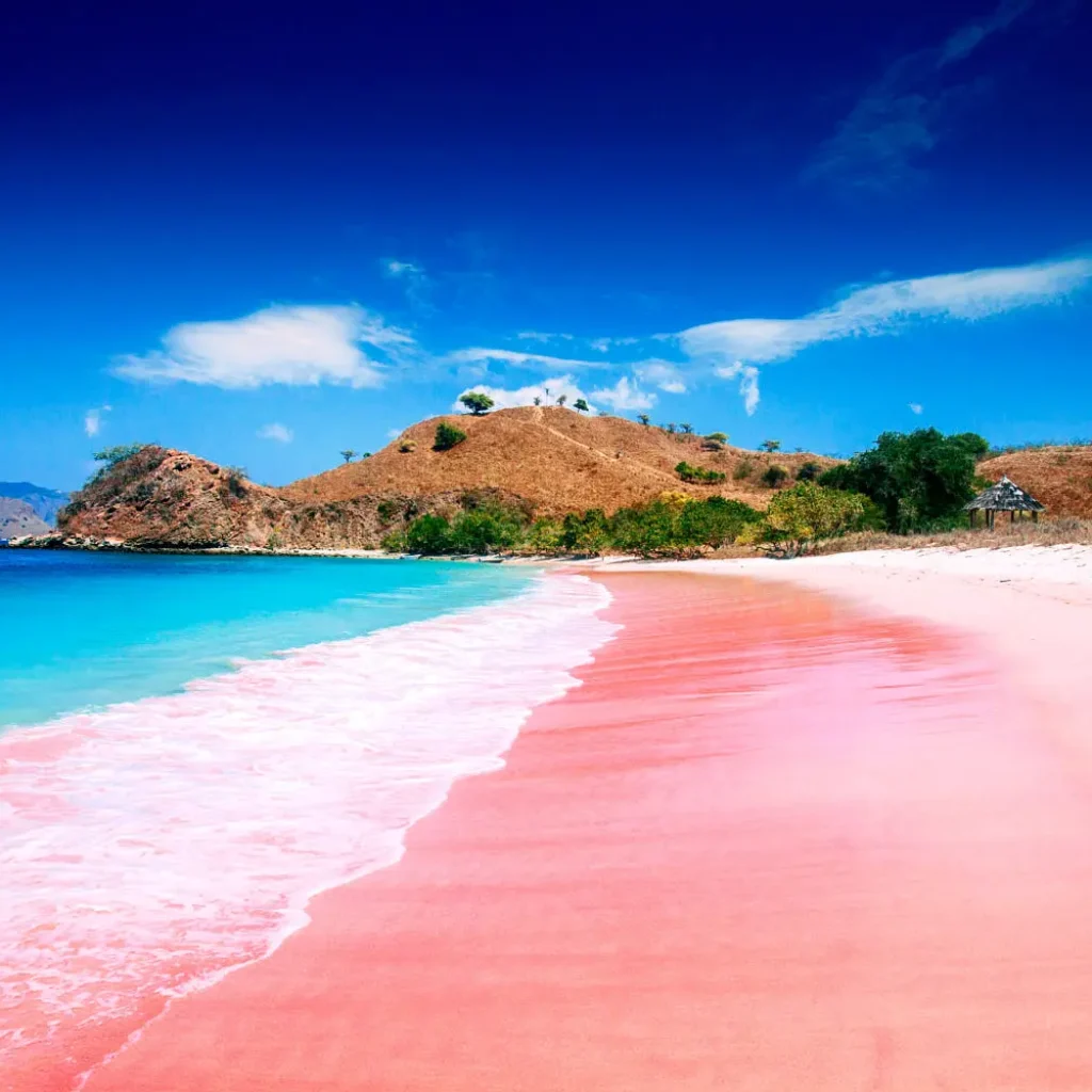 15 Beaches on Earth That Don't Feel Real, According to YouTube 3 Pink Sands Beach Bahamas