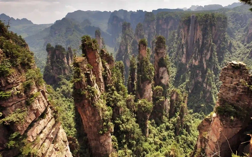 Discover Top 6 the Best Landscape Place in the World 4 Zhangjiajie National Forest Park, China