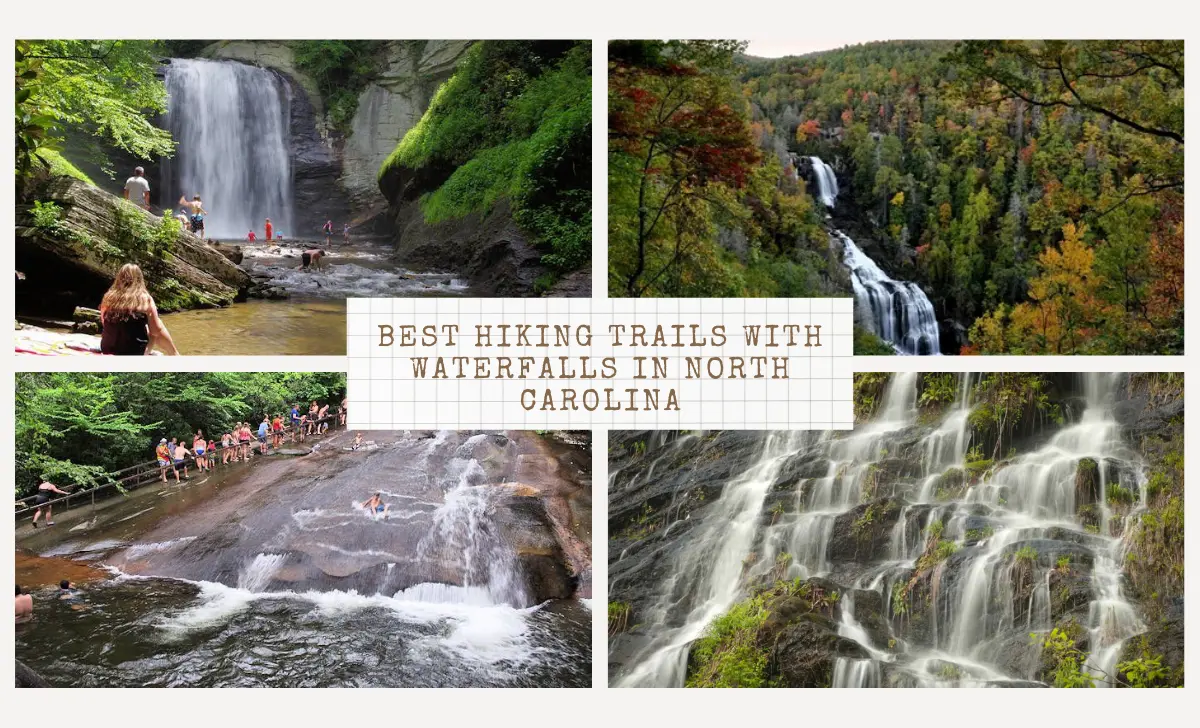 12+ Best Hiking Trails with Waterfalls in North Carolina (Photos+Map)