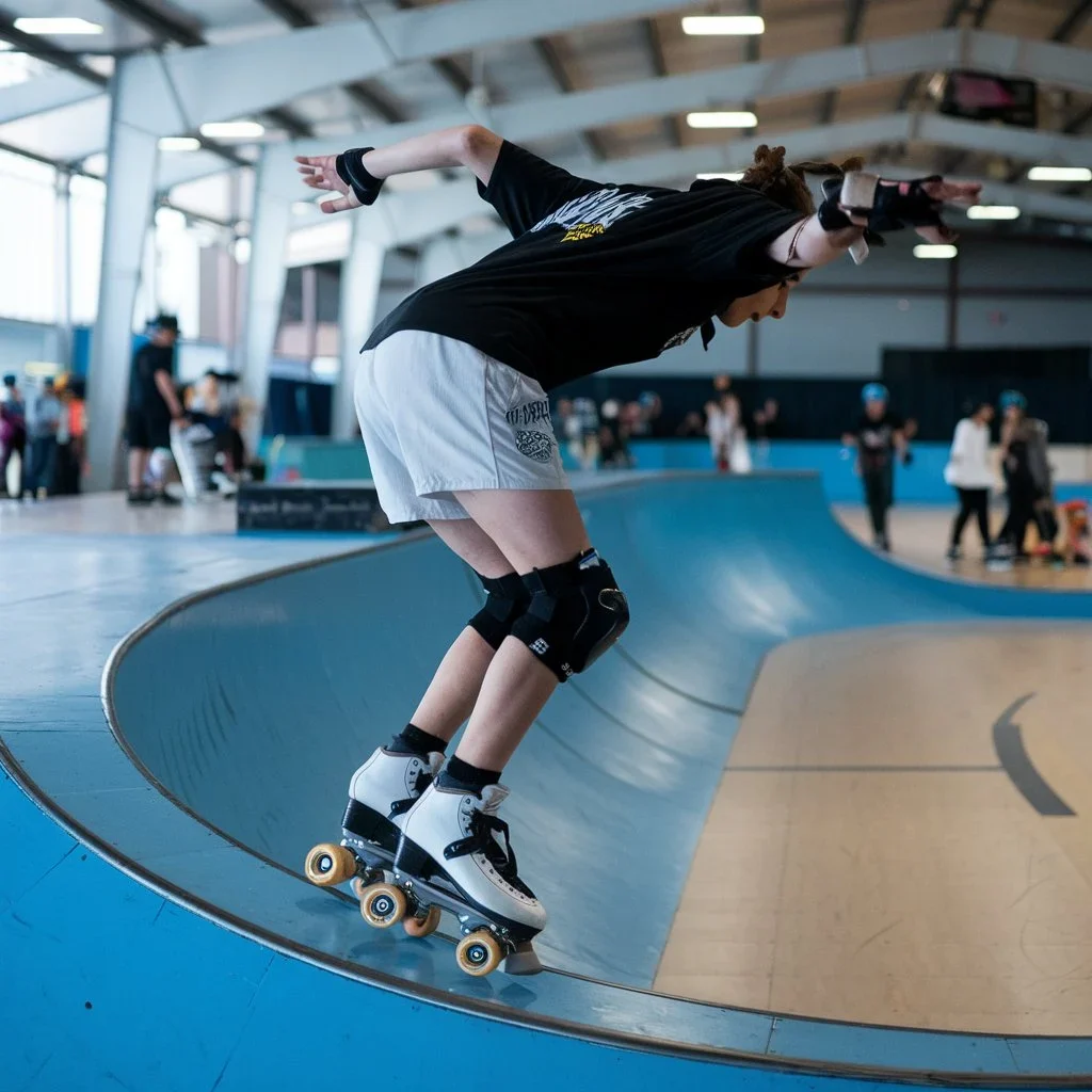 Rolling at the Skate Center