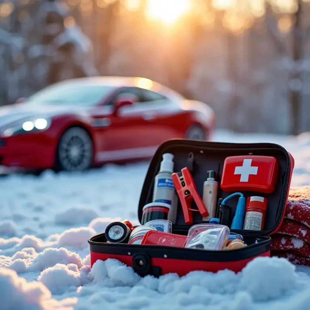 18 Packing Tips for Road Trips in the Winter for Stress-Free Trip 6 First aid Emergency Kit