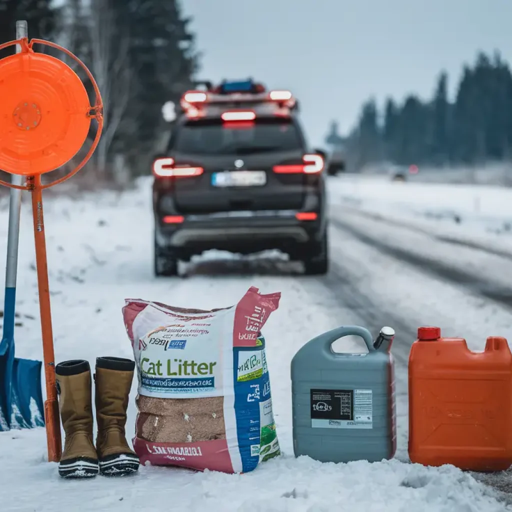 18 Packing Tips for Road Trips in the Winter for Stress-Free Trip 8 Roadside Emergency Supplies for winter road travel 1