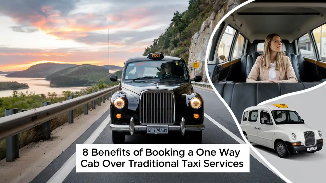 8 Benefits of Booking a One Way Cab Over Traditional Taxi Services
