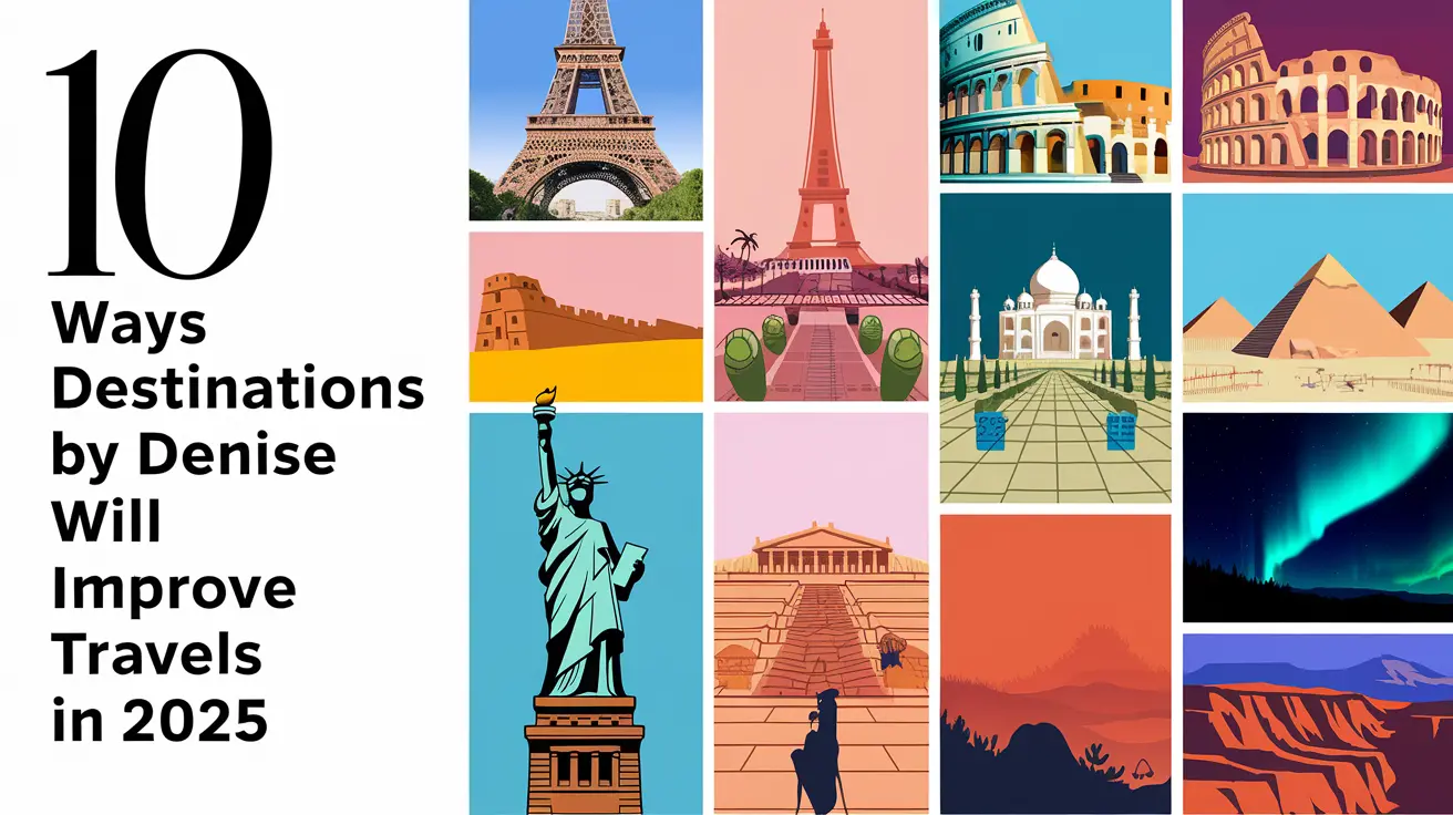 10 Ways Destinations by Denise Will Improve Your Travels in 2025