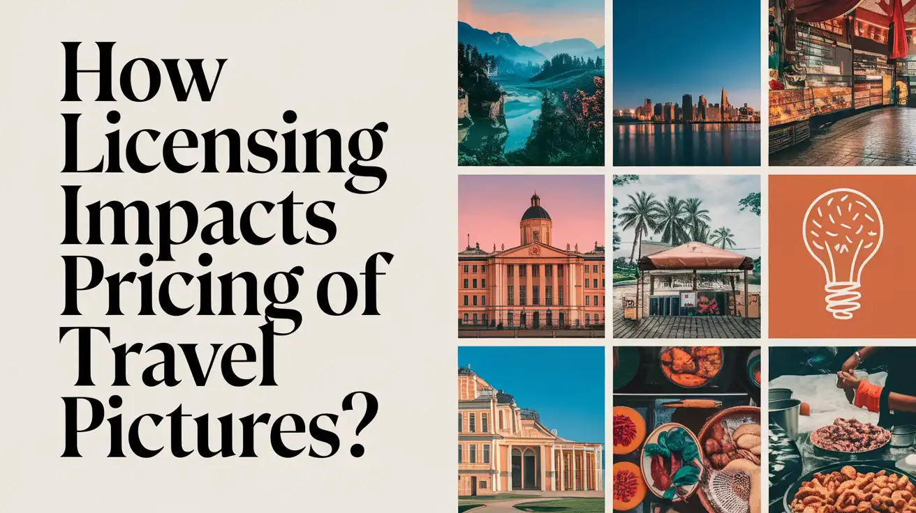 How Much Should I Sell Travel Pictures for? Complete Pricing Guide 3 How Licensing Impacts Pricing of Travel Picture
