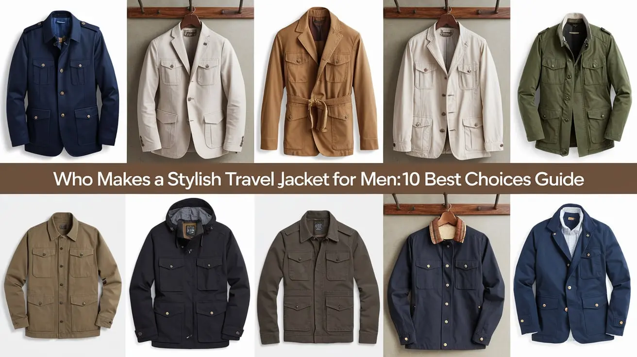 Who Makes a Stylish Travel Jacket for Men: 10 Best Choices Guide