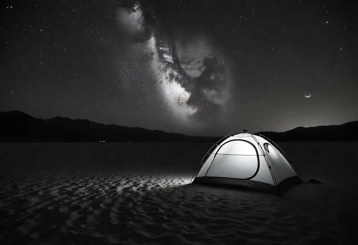 Camping in Death Valley
