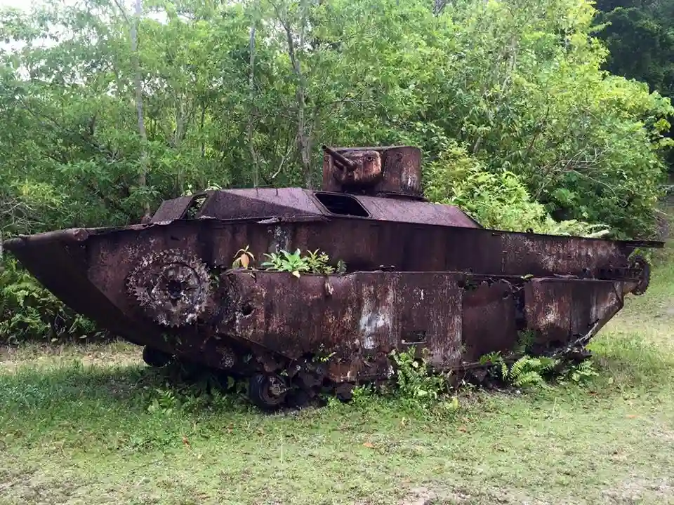 Peleliu Island battle