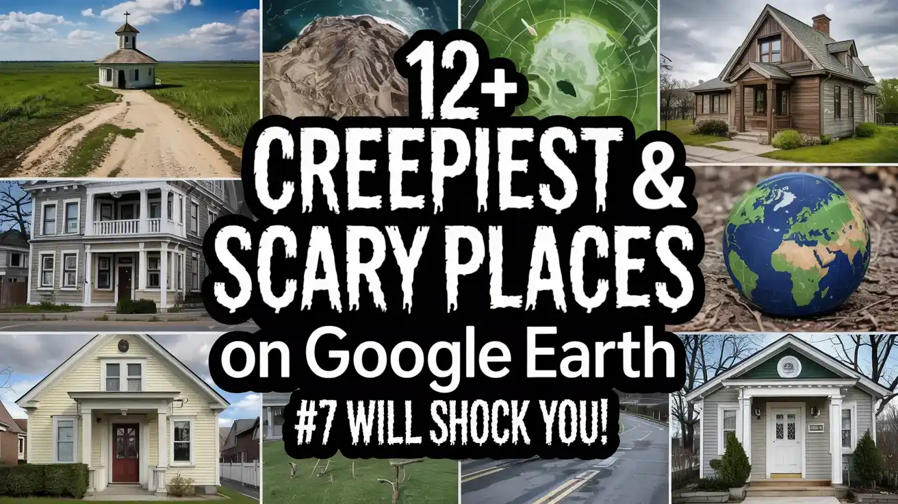 12+ Creepiest & Scary Places on Google Earth – #7 Will Shock You!
