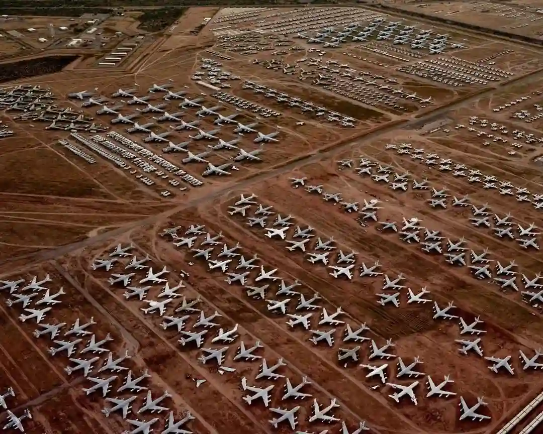 12+ Bone-Chilling Scary Places on Google Earth You Won't Believe Actually Exist 2 The Boneyard USA