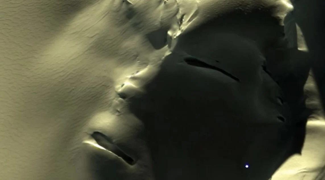 12+ Bone-Chilling Scary Places on Google Earth You Won't Believe Actually Exist 11 The Broken Face Antarctica