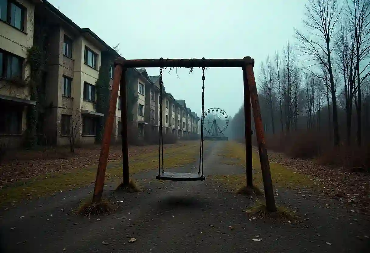 12+ Bone-Chilling Scary Places on Google Earth You Won't Believe Actually Exist 8 The Ghost Town of Pripyat Ukraine