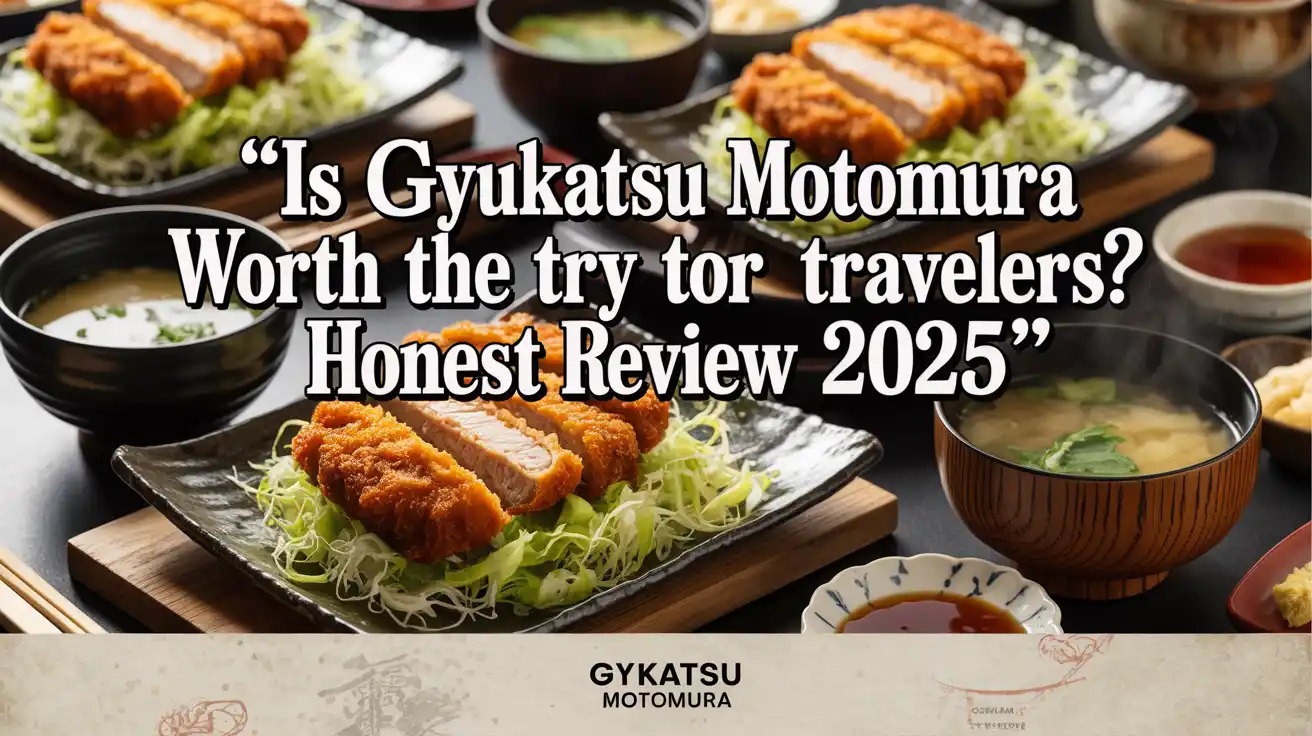 Is Gyukatsu Motomura Worth the Try for Travelers? Honest Review 2025