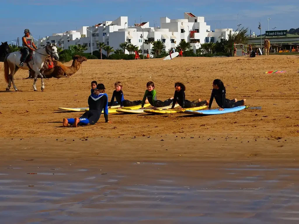 Surfing in Essaouira