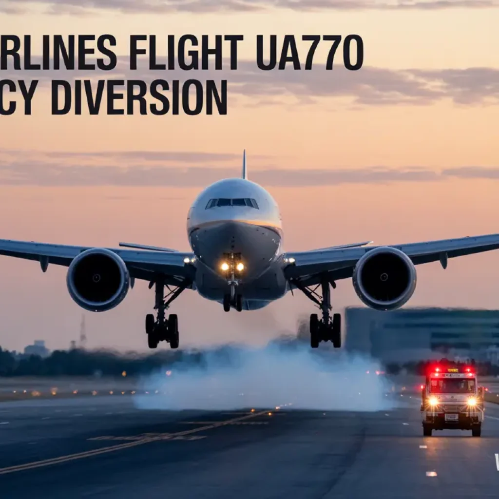 United Airlines Flight UA770 1