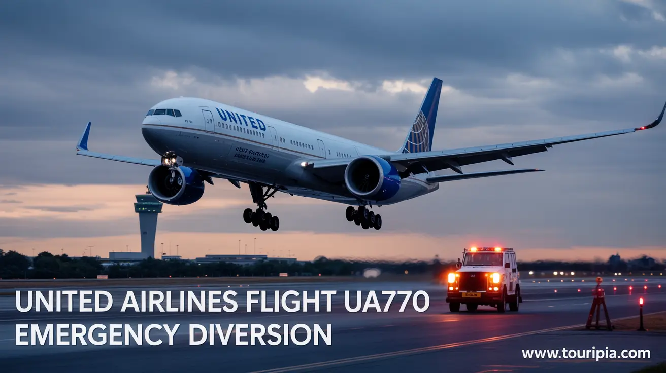 United Airlines Flight UA770 Emergency Diversion: Full Story