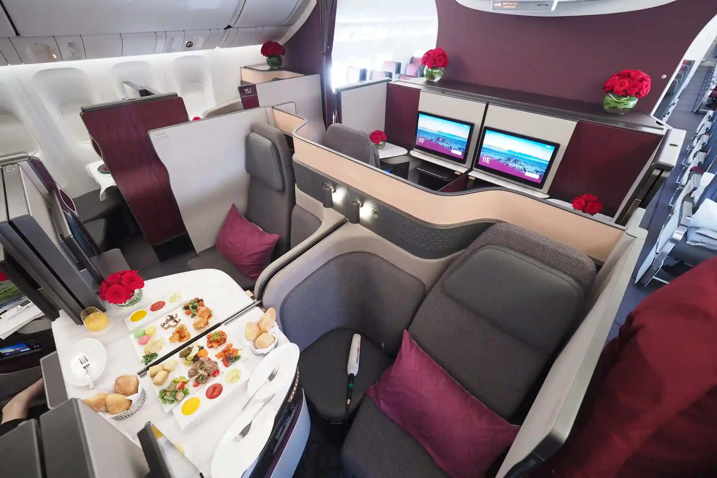 Booking the Qatar Airways A350 Business Class