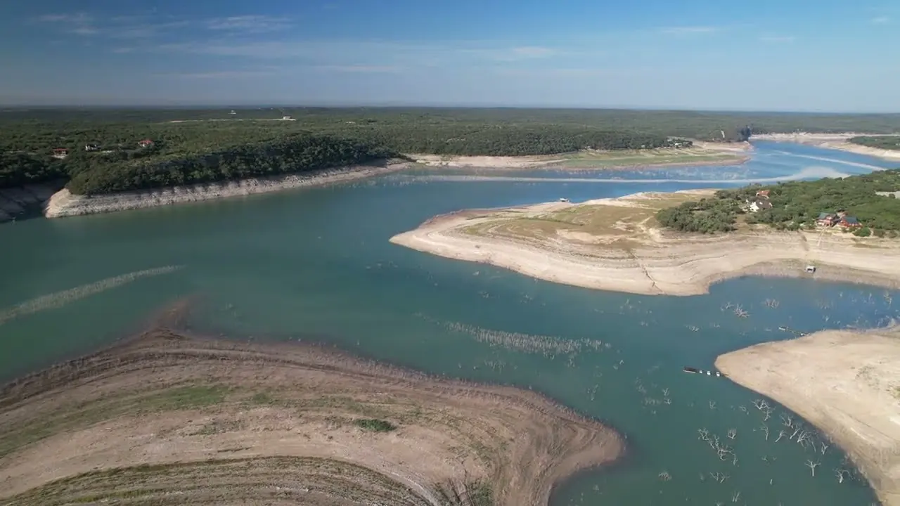 Medina Lake near San Antonio