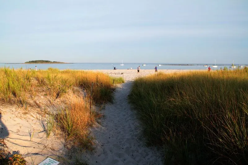 Relax at Goose Rocks Beach in Kennebunkport Maine