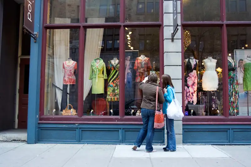 Local Markets with Free Window Shopping