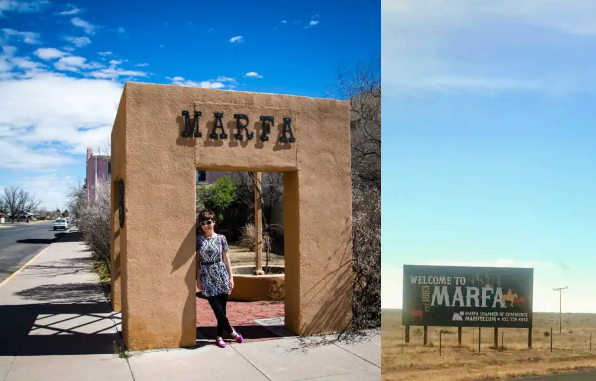 Marfa and the Surrounding Desert