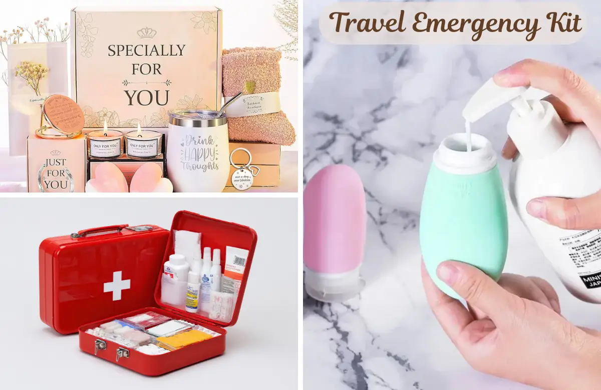 30+ Thoughtful Unique Travel Gifts Ideas for Women Today 6 Travel Emergency Kit