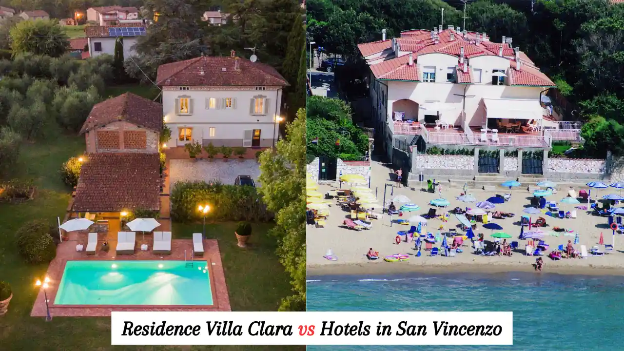 Residence Villa Clara vs Hotels in San Vincenzo
