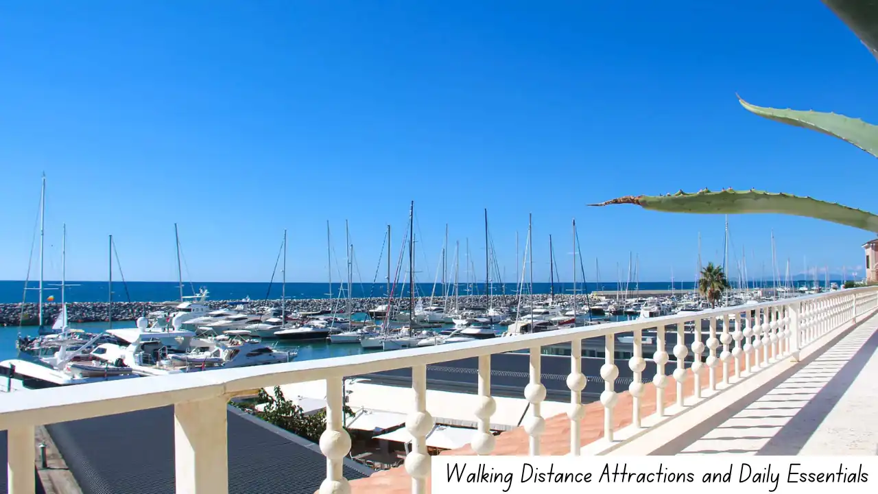 Walking Distance Attractions and Daily Essentials