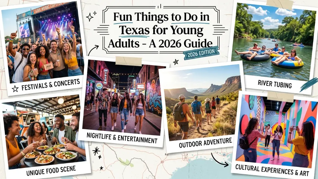 Fun Things to Do in Texas for Young Adults – A 2026 Guide
