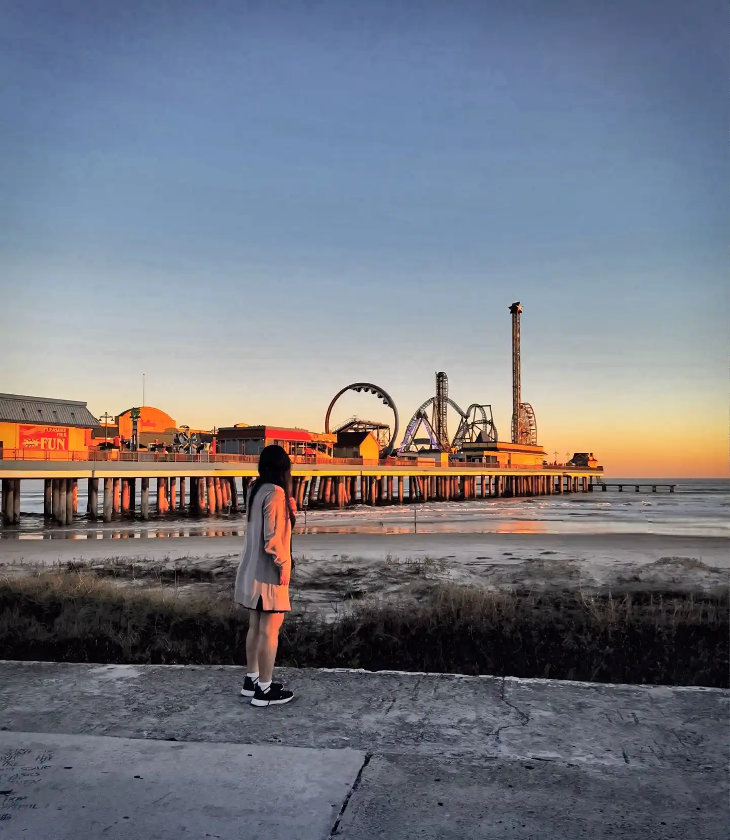 25 Most Beautiful Places in Texas to Take Pictures 16 Galveston Seawall