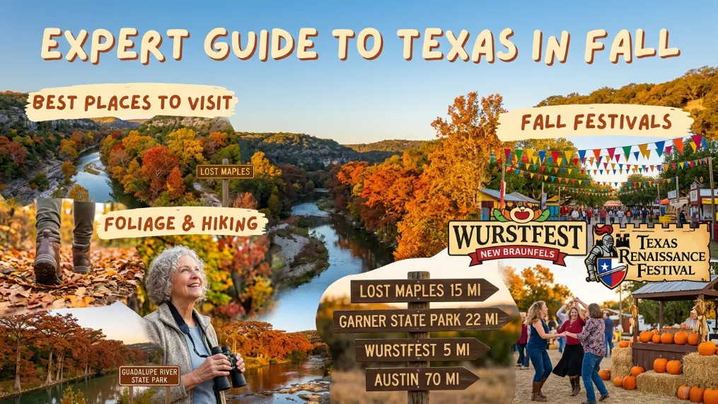 Expert Guide to Texas in Fall: Best Places to Visit, Foliage & Fall Festivals